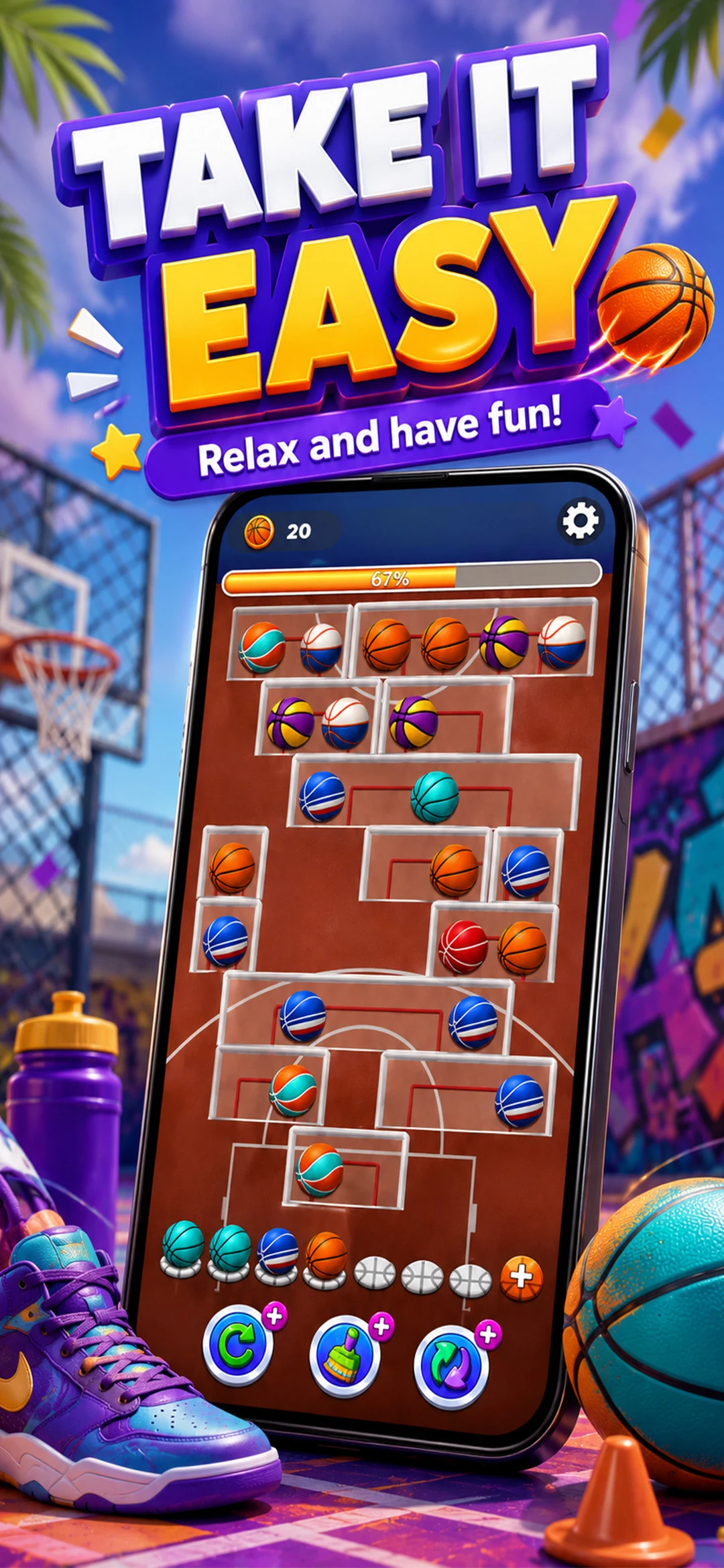 Basketball Storm Fusion screenshot