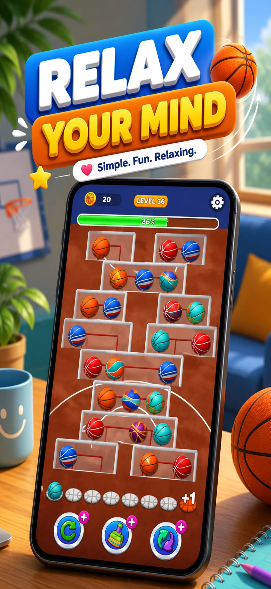 Basketball Storm Fusion screenshot