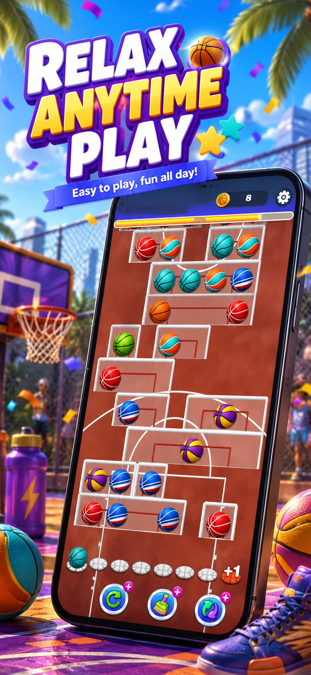 Basketball Storm Fusion screenshot