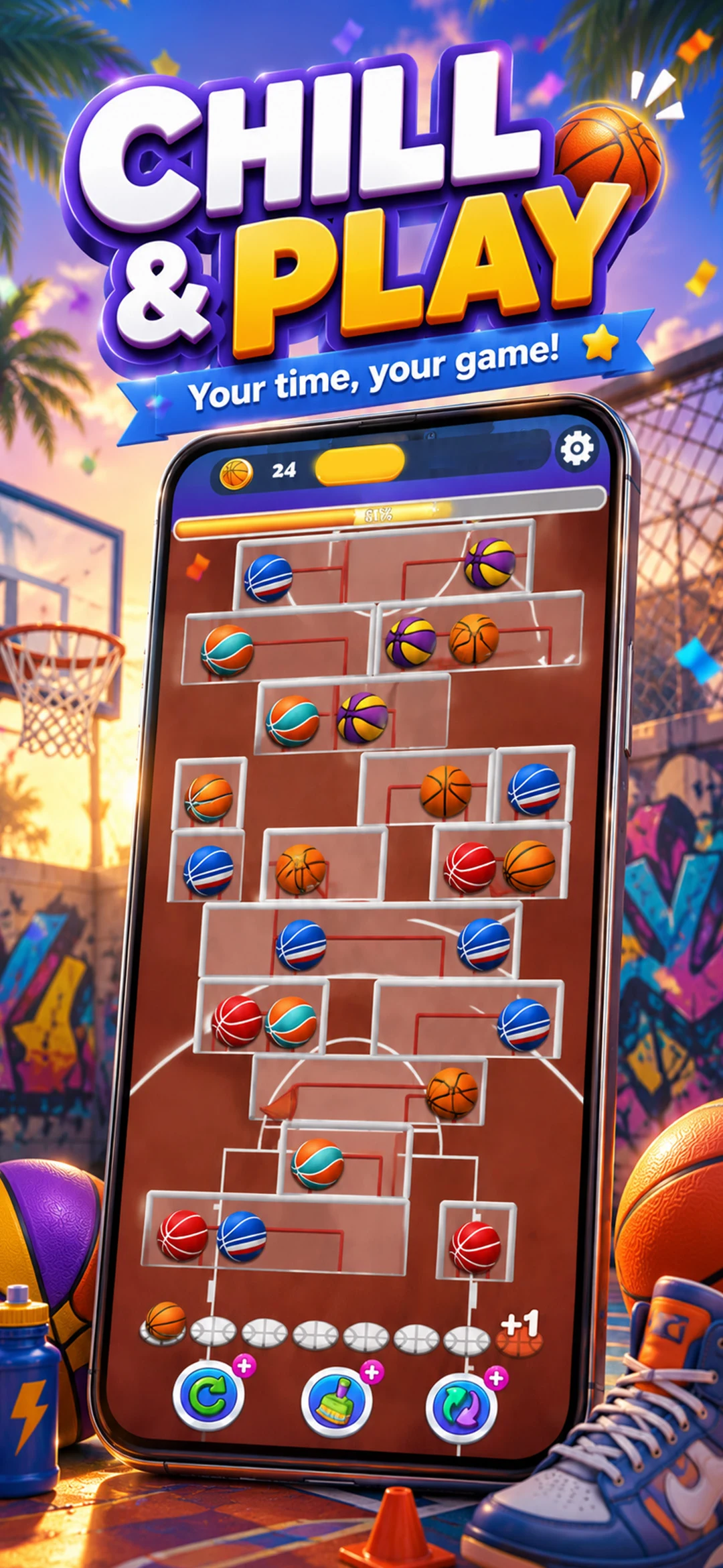 Basketball Storm Fusion screenshot